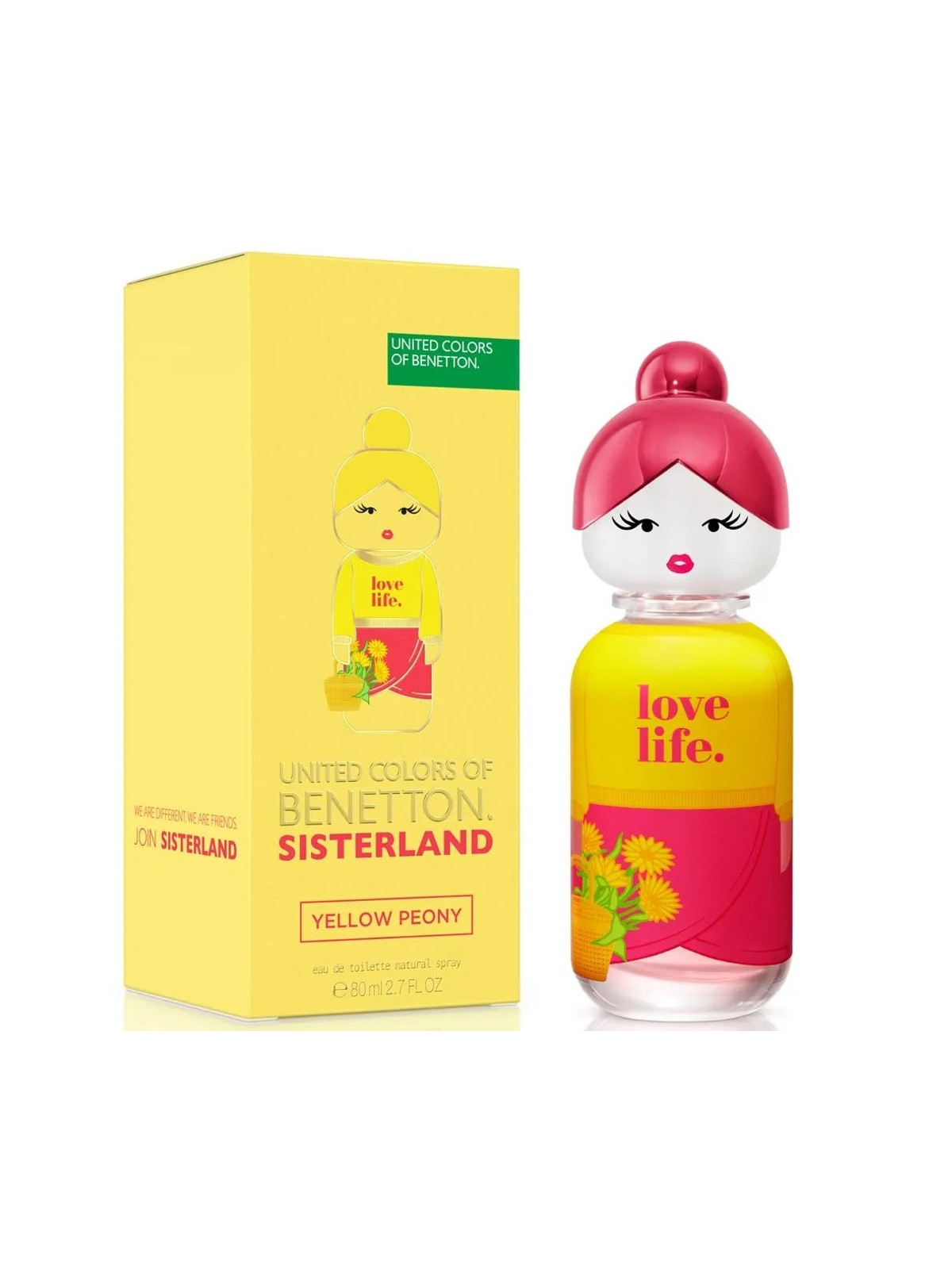 Benetton Sisterland Yellow Peony EDT