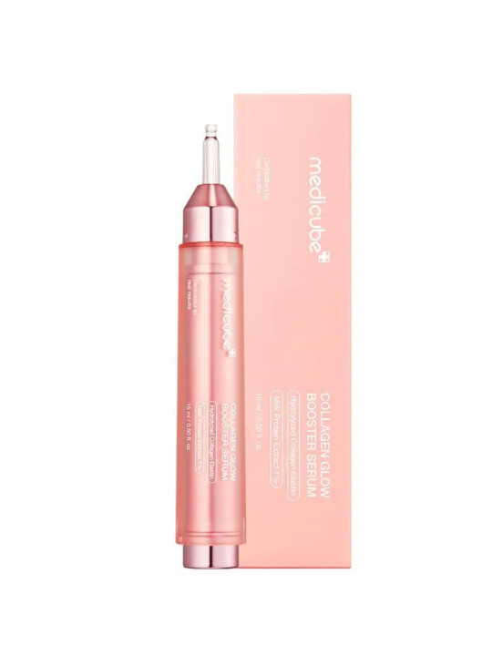 Medicube Collagen Glow Booster Serum - Sérum con Colágeno y Elastina Efecto "Glass Glow"