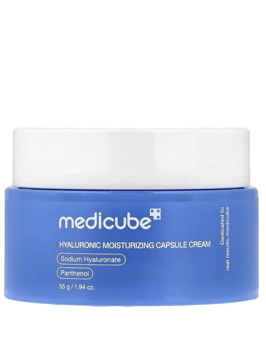 Medicube Hyaluronic Capsule Cream - Crema Hidratante Intensiva con Cápsulas de Acido Hialurónico