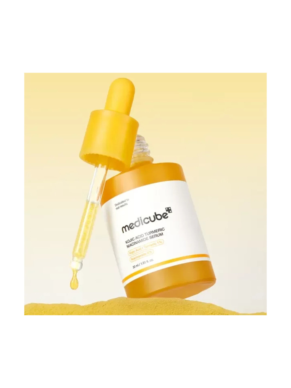 Medicube Kojic Acid Turmeric Niacinamide Serum - Serum Corrector de Manchas e Iluminador con Acido Kójico