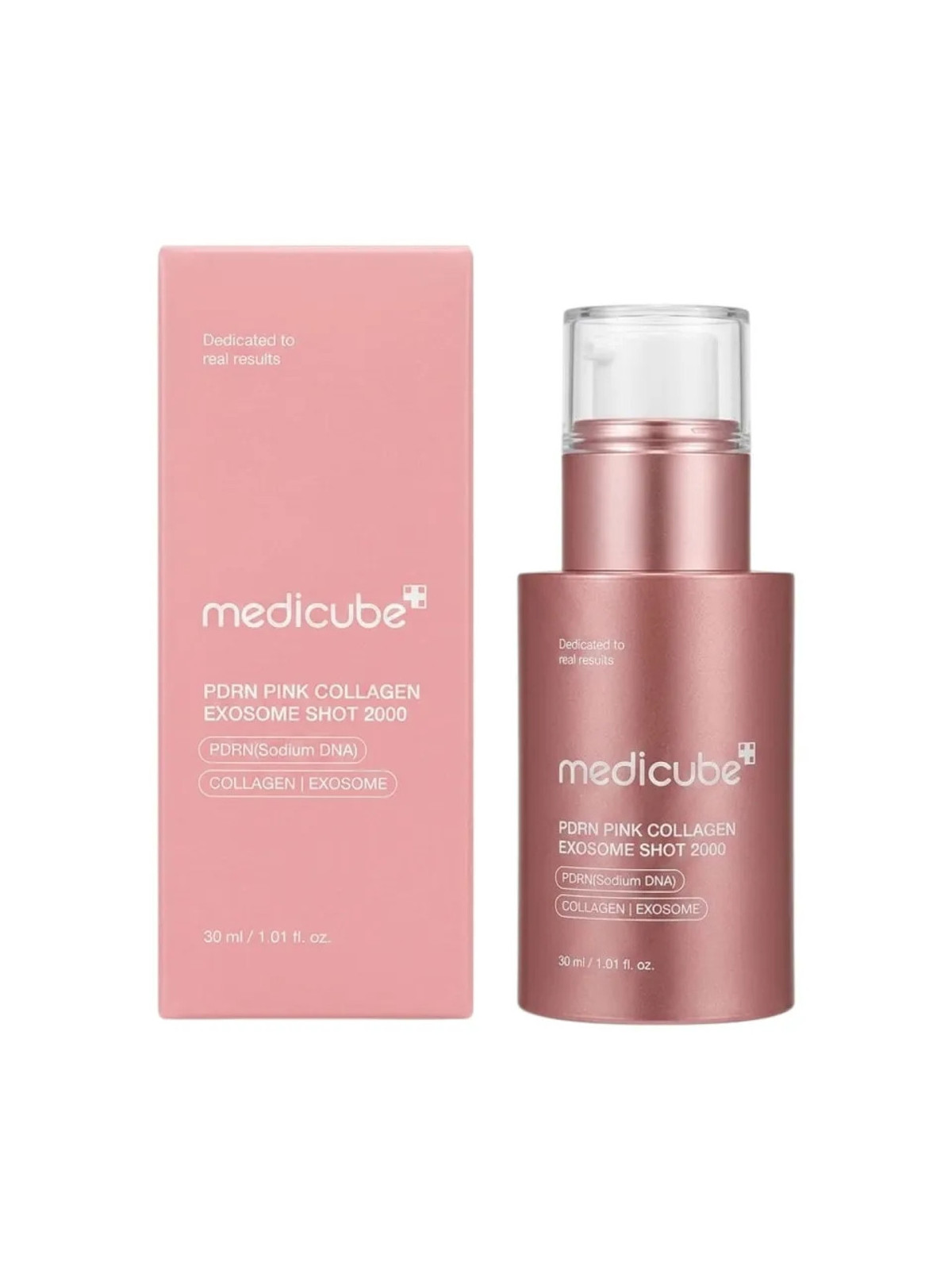 Medicube PDRN Pink Collagen Exosome Shot Serum - Sérum de PDRN con Micro-agujas