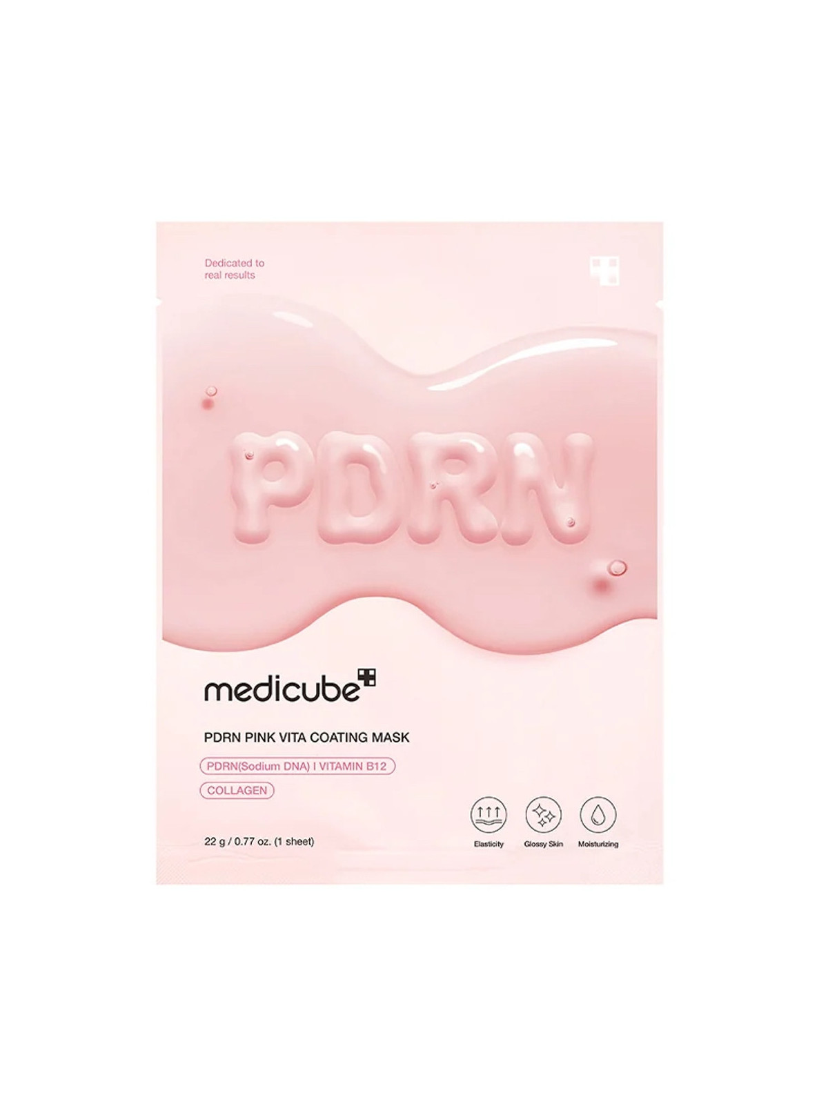 Medicube PDRN Pink Vita Coating Mask - Mascarilla para Reafirmar e Iluminar