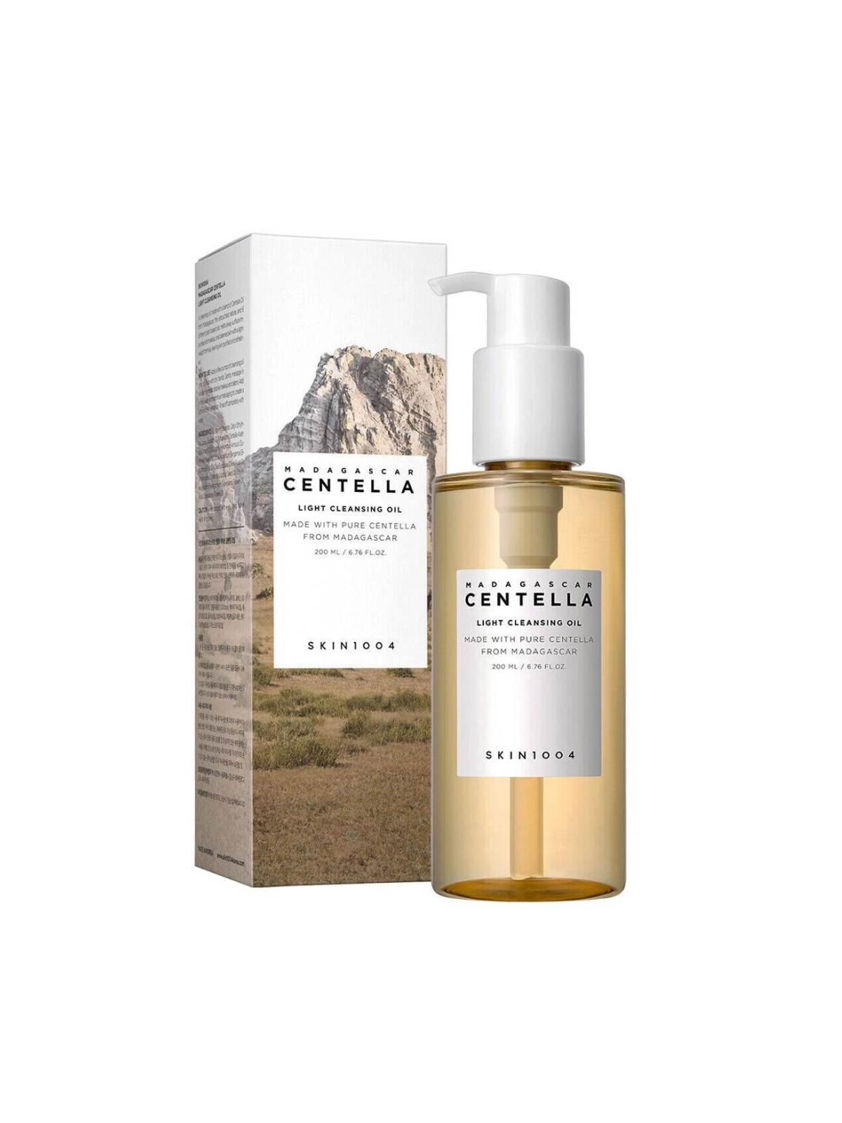 SKIN1004 Madagascar Centella Light Cleansing Oil  - Aceite Desmaquillante para Doble Limpieza