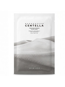 SKIN1004 Madagascar Centella Tone Brightening Glow Mask - Mascarilla de Tela Iluminadora con Niacinamida y Ácido Tranexámico