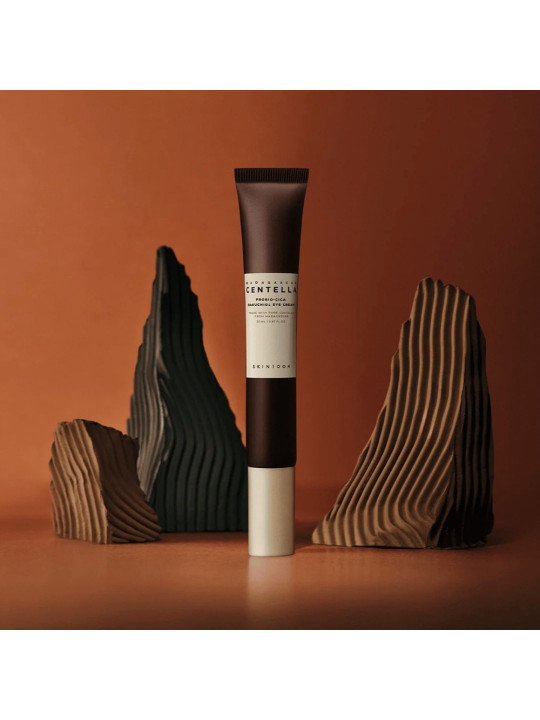 SKIN1004 Madagascar Centella Probio-Cica Bakuchiol Eye Cream - Contorno de Ojos Antiarrugas con Bakuchiol y Centella Fermentada