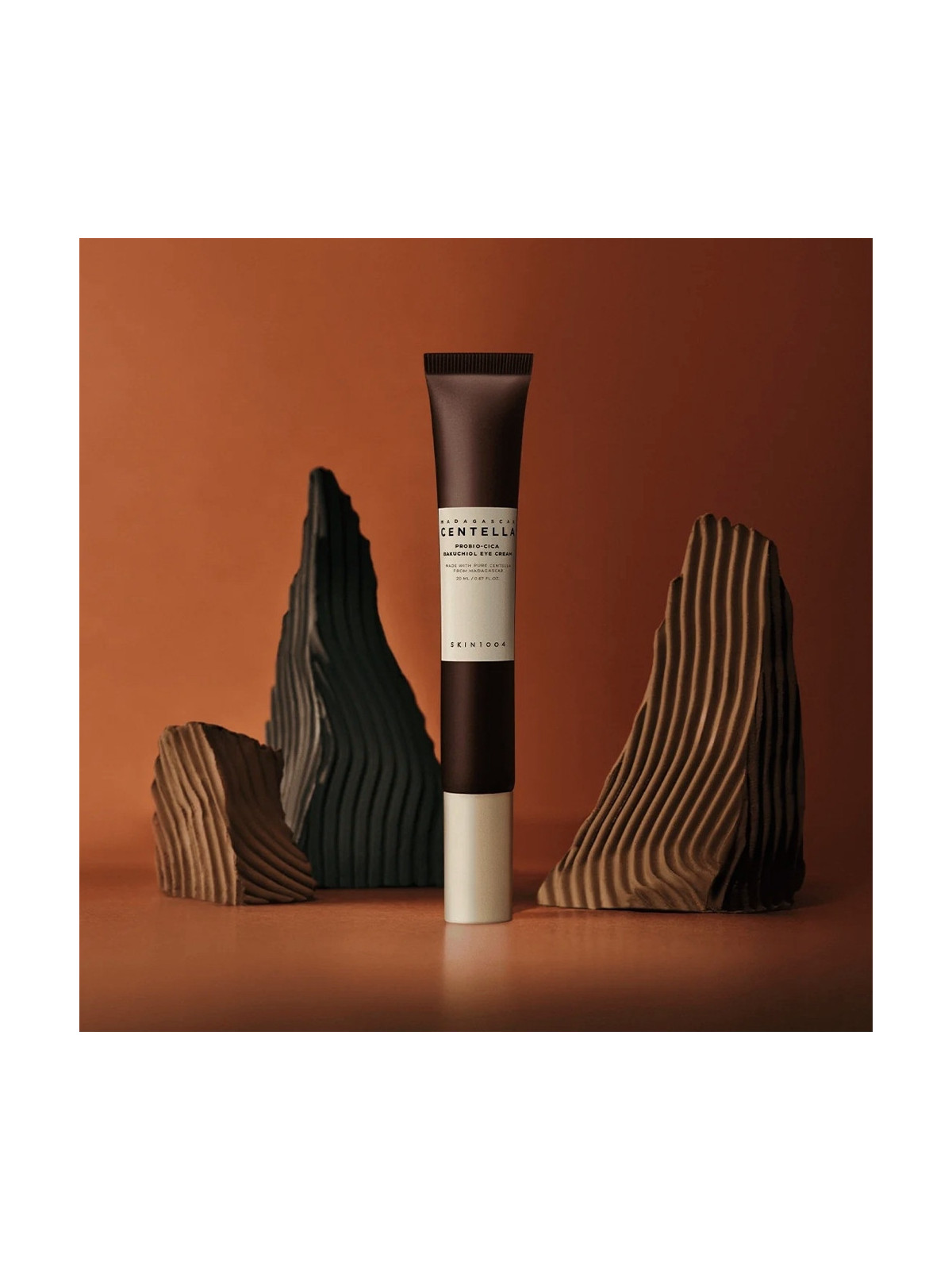 SKIN1004 Madagascar Centella Probio-Cica Bakuchiol Eye Cream - Contorno de Ojos Antiarrugas con Bakuchiol y Centella Fermentada