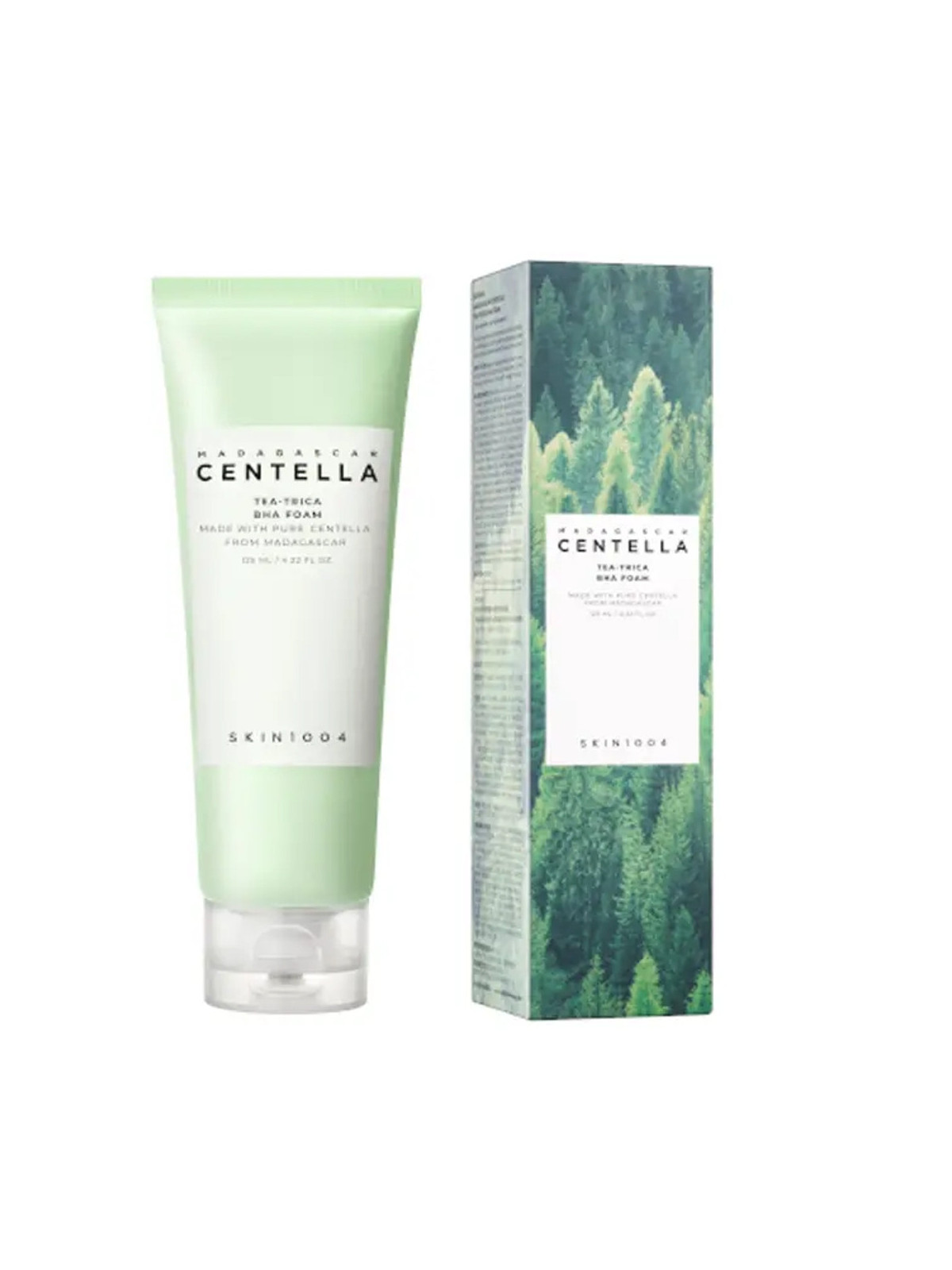 SKIN1004 Tea-Trica BHA Foam - Espuma Limpiadora con Ácido Salicílico y Árbol de Té para Piel con Acné