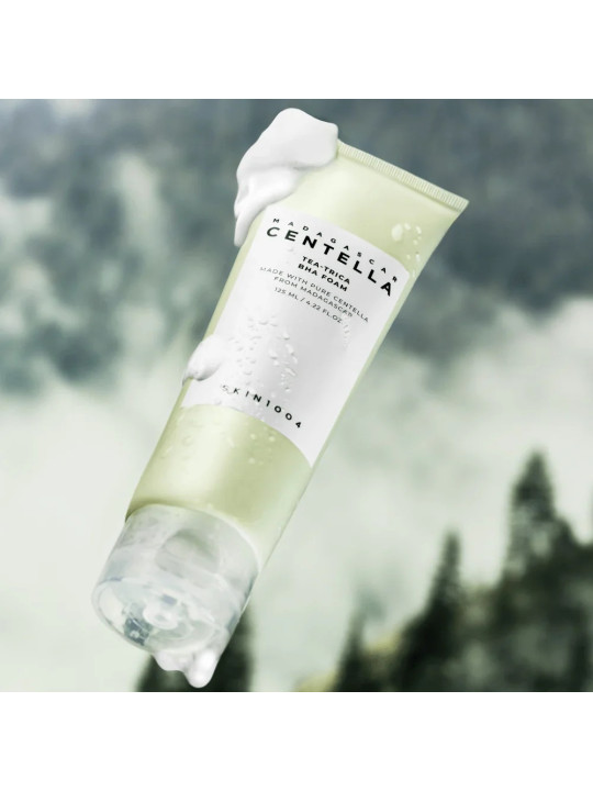 SKIN1004 Tea-Trica BHA Foam - Espuma Limpiadora con Ácido Salicílico y Árbol de Té para Piel con Acné
