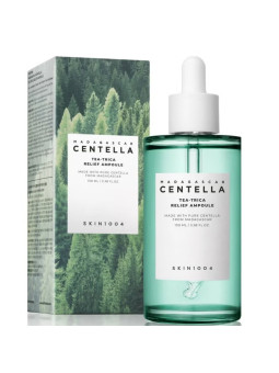 SKIN1004 Tea-Trica Relief Ampoule - Sérum Calmante con Árbol de Té para Piel Grasa y con Acné