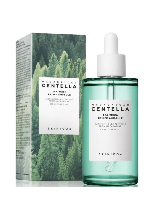 SKIN1004 Tea-Trica Relief Ampoule - Sérum Calmante con Árbol de Té para Piel Grasa y con Acné