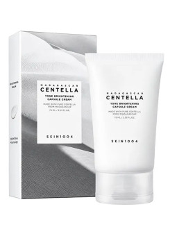 SKIN1004 Madagascar Centella Tone Brightening Capsule Cream - Crema Hidratante Antimanchas con Niacinamida y Ácido Tranexámico