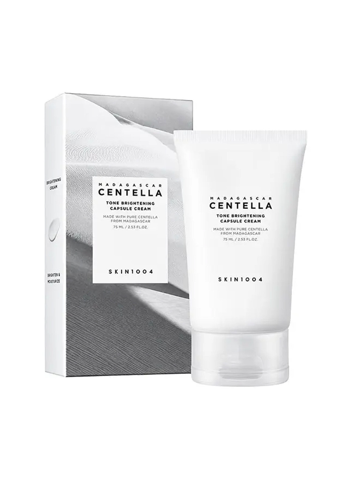 SKIN1004 Madagascar Centella Tone Brightening Capsule Cream - Crema Hidratante Antimanchas con Niacinamida y Ácido Tranexámico