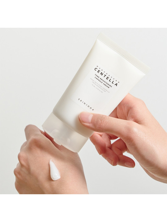 SKIN1004 Madagascar Centella Tone Brightening Capsule Cream - Crema Hidratante Antimanchas con Niacinamida y Ácido Tranexámico