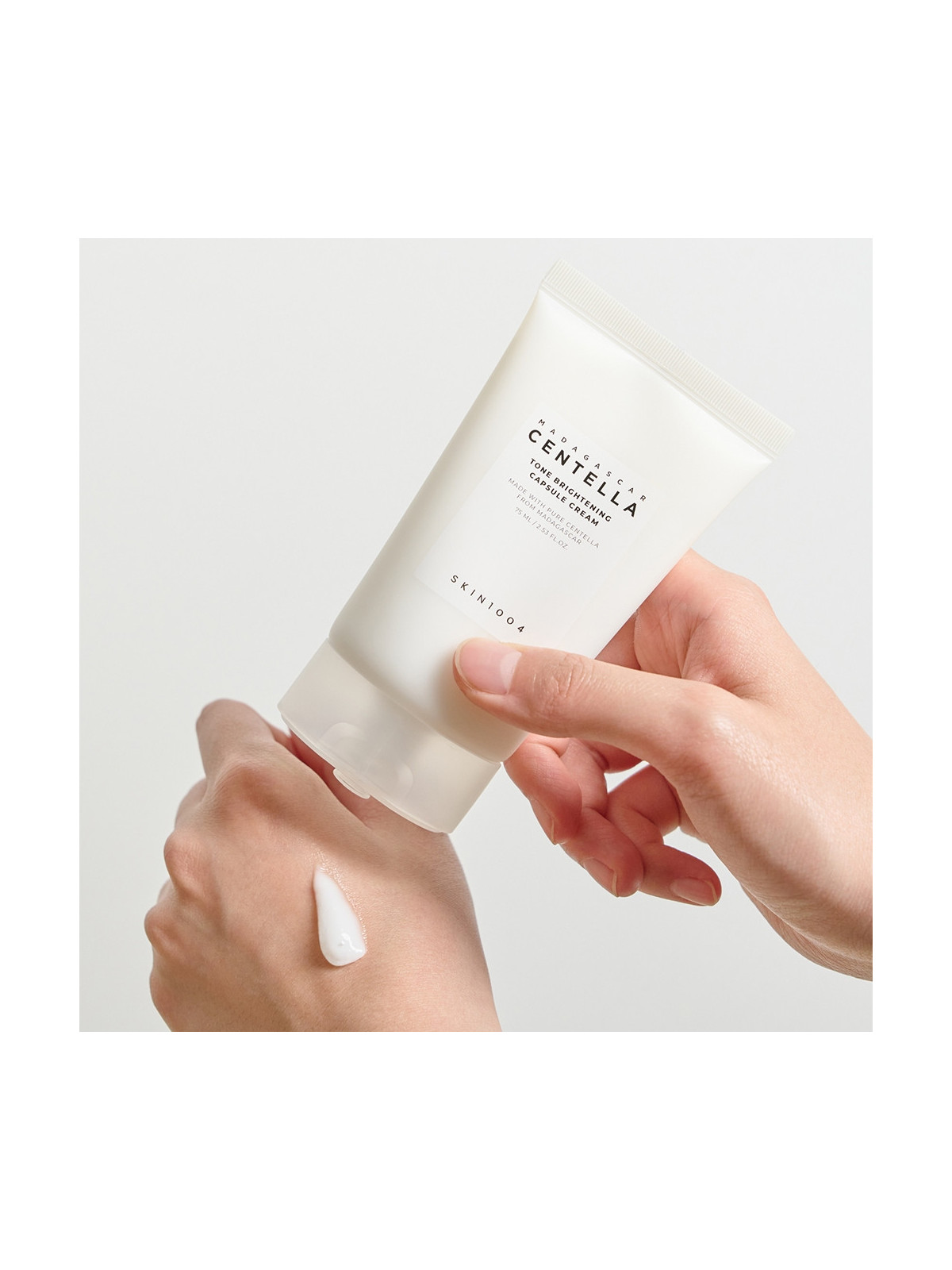SKIN1004 Madagascar Centella Tone Brightening Capsule Cream - Crema Hidratante Antimanchas con Niacinamida y Ácido Tranexámico