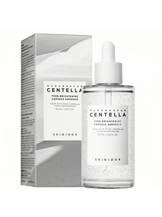 SKIN1004 Madagascar Centella Tone Brightening Capsule Ampoule - Sérum Iluminador Antimanchas con Niacinamida y Ácido Tranexámico